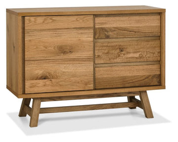Bentley Designs Camden Rustic Oak Narrow Sideboard
